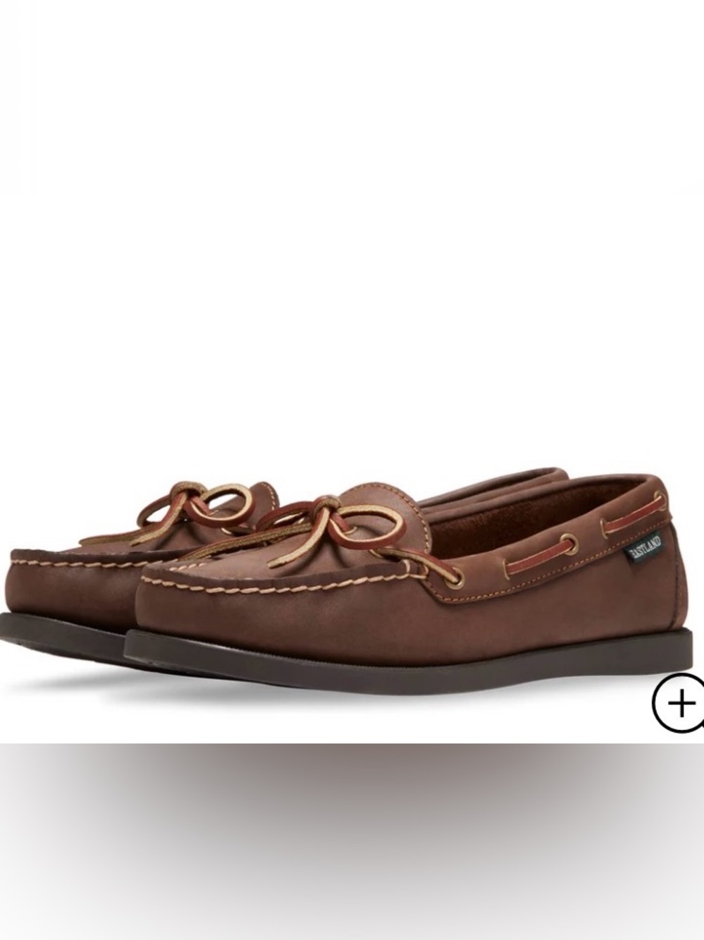 Eastland Yarmouth Brown Leather Boat Shoes Sz 8